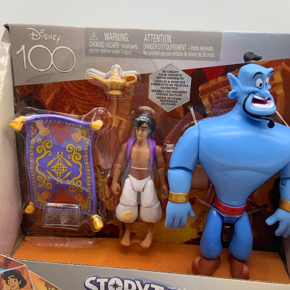 Disney 100 Storytellers Aladdin Cave of Wonders Pack Action Figure Set Mattel - Picture 4 of 11